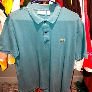 Lacoste polo shirt.